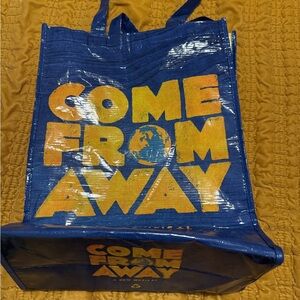 Come From Away Broadway Show Reusable Tote Bag – Official NYC Souvenir